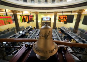 FILE PHOTO: The Egyptian Exchange bell is seen at the stock exchange in Cairo, Egypt September 23, 2019. REUTERS/Mohamed Abd El Ghany/File Photo