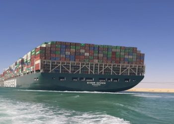 Ship Ever Given, one of the world's largest container ships, is seen after it was fully floated in Suez Canal, Egypt March 29, 2021.  Suez Canal Authority/Handout via REUTERS ATTENTION EDITORS - THIS IMAGE WAS PROVIDED BY A THIRD PARTY. NO RESALES. NO ARCHIVES